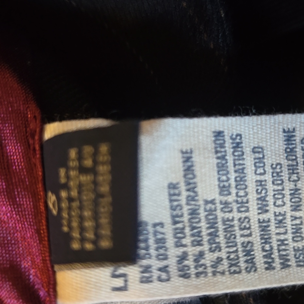 American Eagle Womens Navy Pinstripe Wide Leg Pants Size 8 NWT - Picture 10 of 10